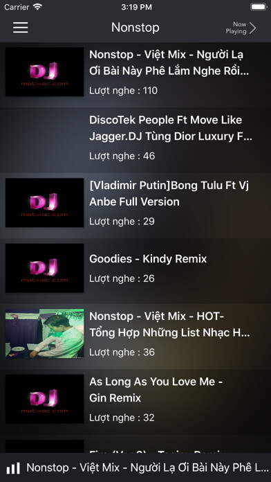 Emulate iPhone app Nh?c Sàn DJ Ch?t using MyAndroid Emulate iPhone app Nh?c Sàn DJ Ch?t using MyAndroid