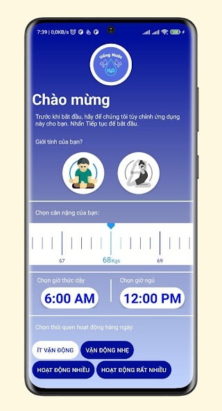 Run android online APK Nhắc uống nước đúng giờ from MyAndroid or emulate Nhắc uống nước đúng giờ using MyAndroid