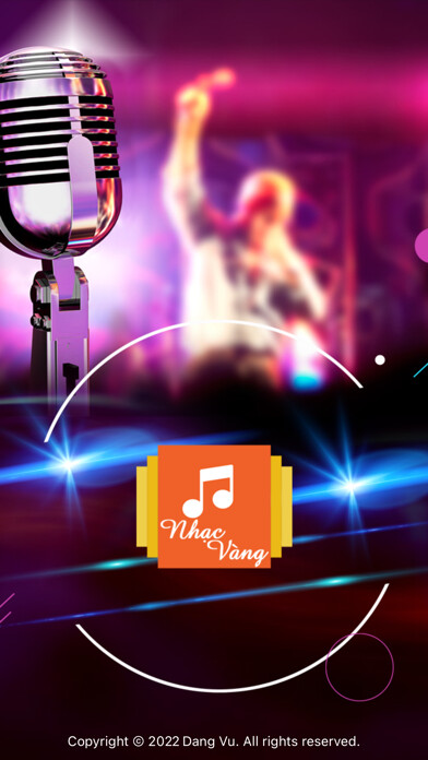 Emulate iPhone app Nhạc vàng - Bolero 2022 using MyAndroid