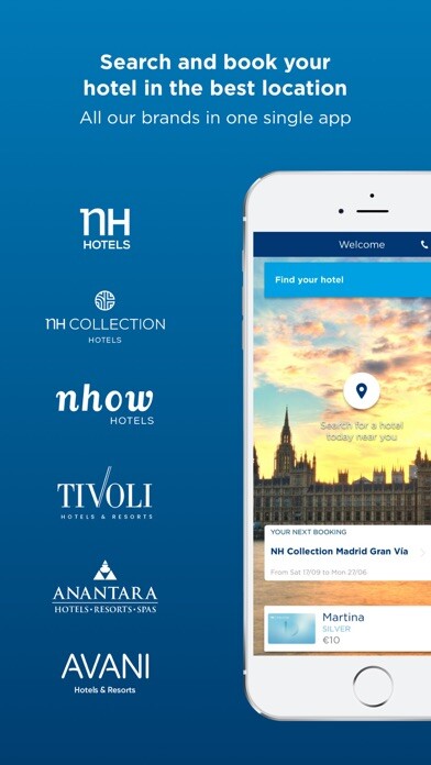 Emulate iPhone app NH Hotel Group using MyAndroid Emulate iPhone app NH Hotel Group using MyAndroid