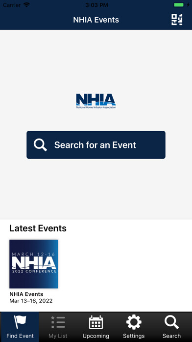 Emulate iPhone app NHIA Events using MyAndroid Emulate iPhone app NHIA Events using MyAndroid