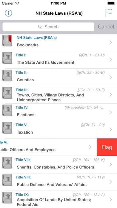 Emulate iPhone app NH Laws, New Hampshire Codes using MyAndroid Emulate iPhone app NH Laws, New Hampshire Codes using MyAndroid