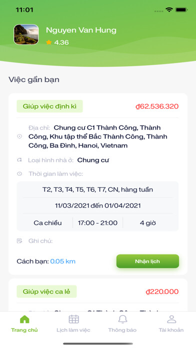 Emulate iPhone app Nhân Viên Agiupviec.vn using MyAndroid Emulate iPhone app Nhân Viên Agiupviec.vn using MyAndroid