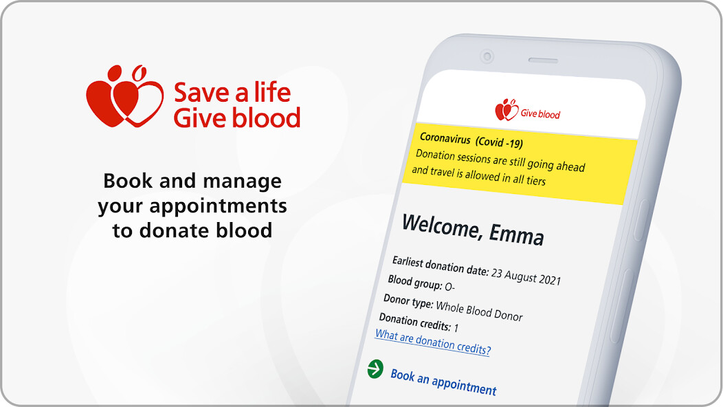 Run android online APK NHS Give Blood from MyAndroid or emulate NHS Give Blood using MyAndroid