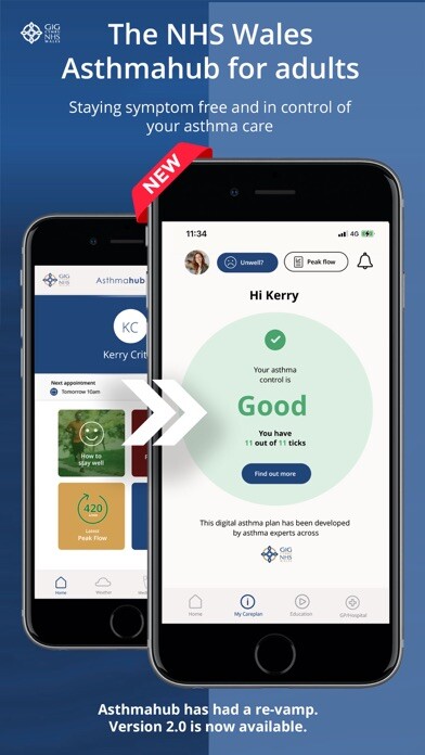 Emulate iPhone app NHS Wales Asthmahub using MyAndroid Emulate iPhone app NHS Wales Asthmahub using MyAndroid