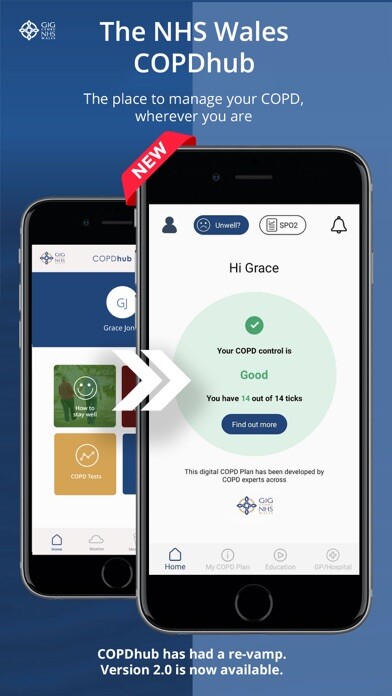 Emulate iPhone app NHS Wales COPDhub using MyAndroid Emulate iPhone app NHS Wales COPDhub using MyAndroid