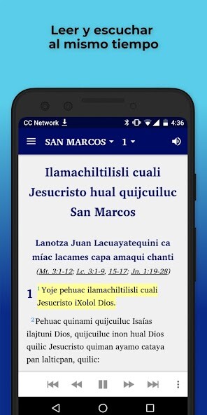 Run android online APK Náhuatl Michoacán Bible from MyAndroid or emulate Náhuatl Michoacán Bible using MyAndroid Run android online APK Náhuatl Michoacán Bible from MyAndroid or emulate Náhuatl Michoacán Bible using MyAndroid
