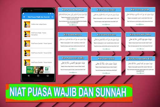 Run android online APK Niat Puasa Wajib Ramadhan dan Puasa Sunnah from MyAndroid or emulate Niat Puasa Wajib Ramadhan dan Puasa Sunnah using MyAndroid