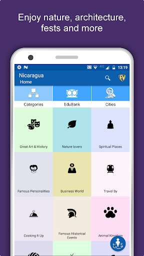 Run android online APK Nicaragua Travel & Explore, Offline Tourist Guide from MyAndroid or emulate Nicaragua Travel & Explore, Offline Tourist Guide using MyAndroid
