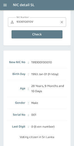 Run android online APK NIC detail SL (Offline) from MyAndroid or emulate NIC detail SL (Offline) using MyAndroid