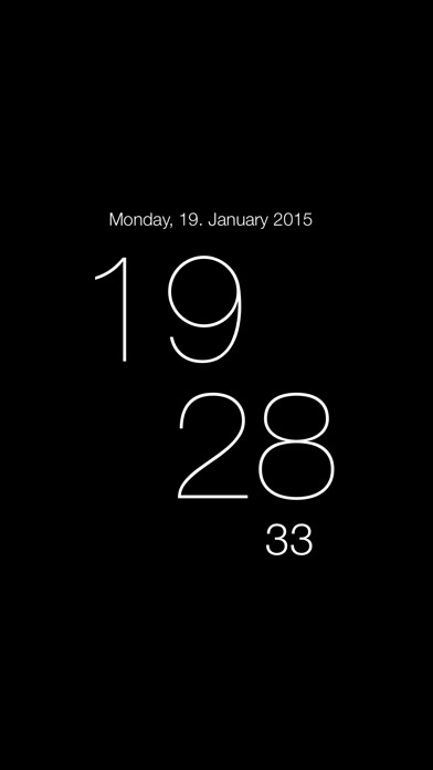 Emulate iPhone app NiceClock Digital using MyAndroid Emulate iPhone app NiceClock Digital using MyAndroid