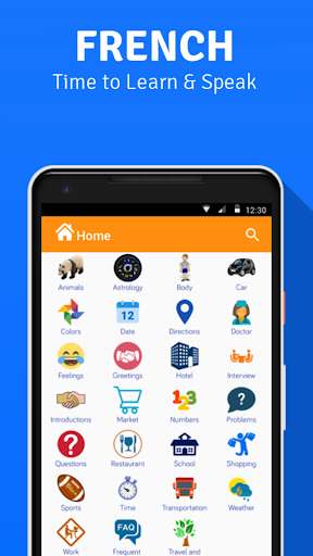 Run android online APK NICEELANGS: Try to Learn French and Speak from MyAndroid or emulate NICEELANGS: Try to Learn French and Speak using MyAndroid Run android online APK NICEELANGS: Try to Learn French and Speak from MyAndroid or emulate NICEELANGS: Try to Learn French and Speak using MyAndroid
