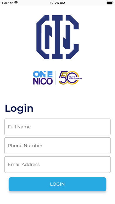 Emulate iPhone app NICO Events using MyAndroid