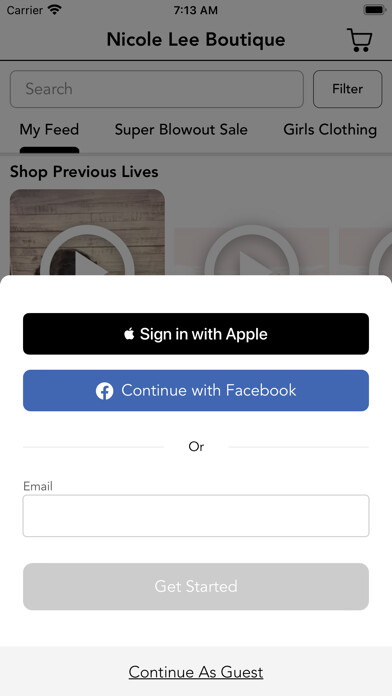 Emulate iPhone app Nicole Lee Boutique using MyAndroid Emulate iPhone app Nicole Lee Boutique using MyAndroid