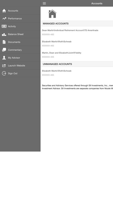 Emulate iPhone app Nicolet Wealth Management using MyAndroid Emulate iPhone app Nicolet Wealth Management using MyAndroid