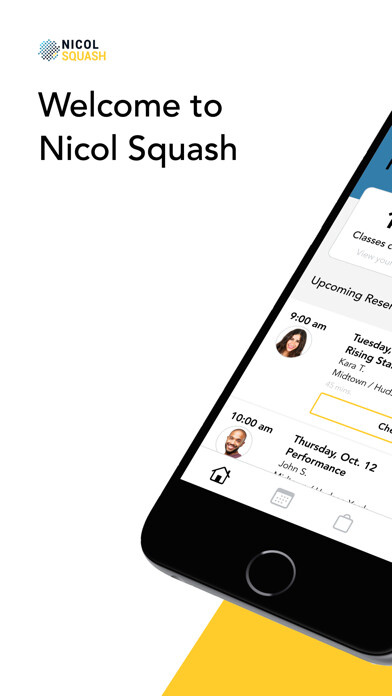 Emulate iPhone app Nicol Squash using MyAndroid