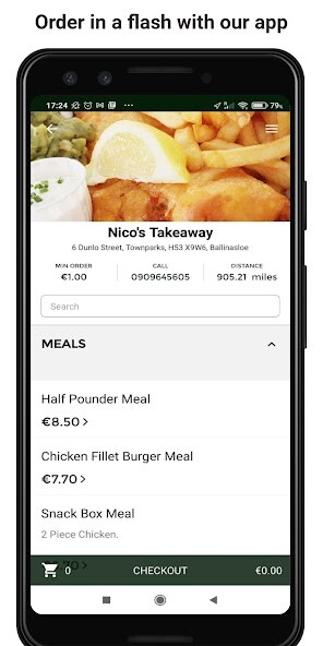 Run android online APK Nicos Takeaway from MyAndroid or emulate Nicos Takeaway using MyAndroid