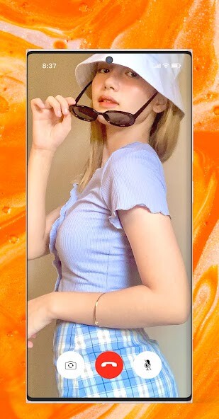 Run android online APK Nics Orense fake video call from MyAndroid or emulate Nics Orense fake video call using MyAndroid