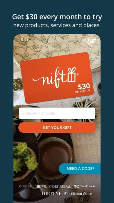 Emulate iPhone app Nift - Enjoy a Gift! using MyAndroid Emulate iPhone app Nift - Enjoy a Gift! using MyAndroid