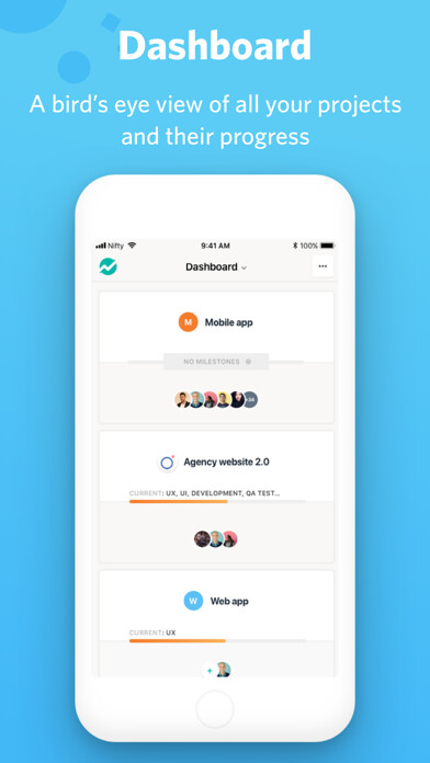 Emulate iPhone app Nifty: Manage Projects & Tasks using MyAndroid Emulate iPhone app Nifty: Manage Projects & Tasks using MyAndroid