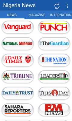 Emulate Android APK Nigerian Newspapers all News