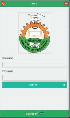 Emulate Android APK Nigerian Society of Engineers