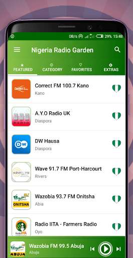 Run android online APK Nigeria Radio Garden - All Nigeria Radio Stations from MyAndroid or emulate Nigeria Radio Garden - All Nigeria Radio Stations using MyAndroid