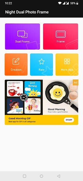 Emulate Android APK Night Dual Photo Frames Emulate Android APK Night Dual Photo Frames