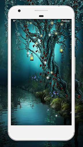 Run android online APK Night Forest Live Wallpaper from MyAndroid or emulate Night Forest Live Wallpaper using MyAndroid