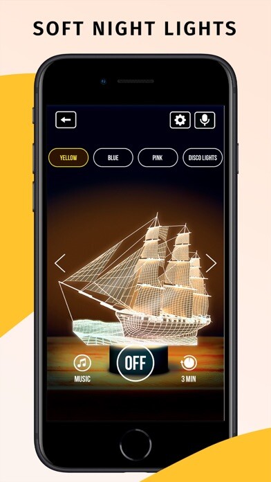 Emulate iPhone app Night Light - Lamp with AI using MyAndroid Emulate iPhone app Night Light - Lamp with AI using MyAndroid