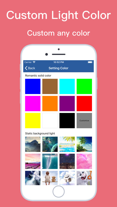 Emulate iPhone app Night Light - Relax Sleep using MyAndroid