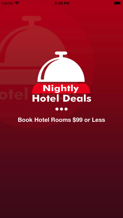 Emulate iPhone app Nightly Hotel Deals using MyAndroid