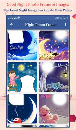 Run android online APK Night Photo Frame Good Night Image Collection from MyAndroid or emulate Night Photo Frame Good Night Image Collection using MyAndroid