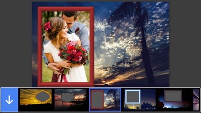 Emulate iPhone app Night Photo Frame - Lovely and Promising Frames for your photo using MyAndroid