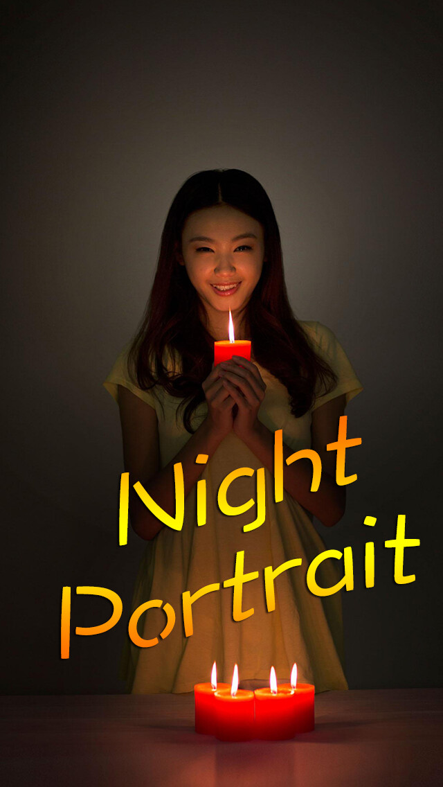 Emulate iPhone app Night Portrait using MyAndroid