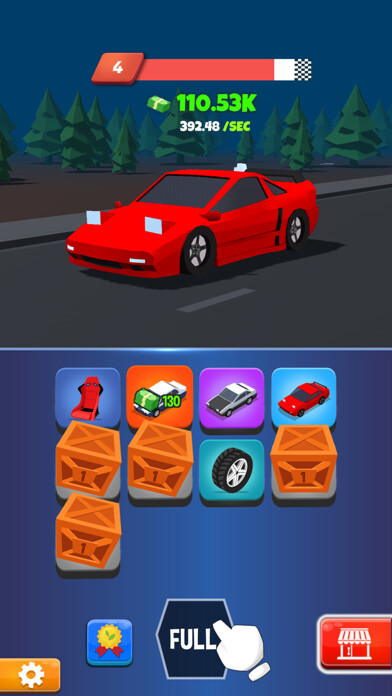 Emulate iPhone app Night Race - Idle Car Merger using MyAndroid Emulate iPhone app Night Race - Idle Car Merger using MyAndroid
