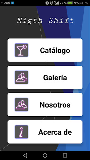 Emulate iPhone app Night Shift using MyAndroid Emulate iPhone app Night Shift using MyAndroid