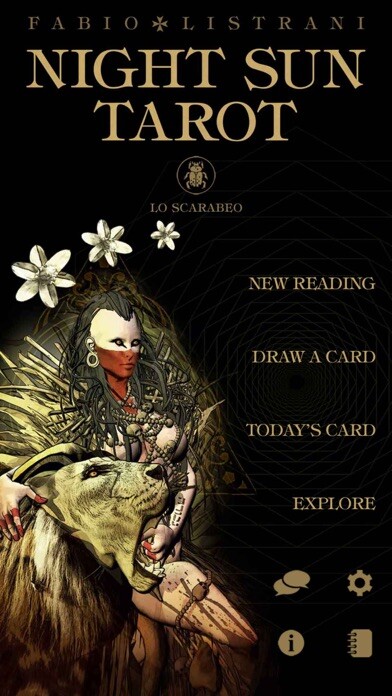 Emulate iPhone app Night Sun Tarot using MyAndroid Emulate iPhone app Night Sun Tarot using MyAndroid