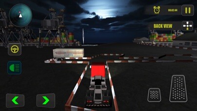 Emulate iPhone app Night Truck Parking Driver 3D – Highway Garage using MyAndroid