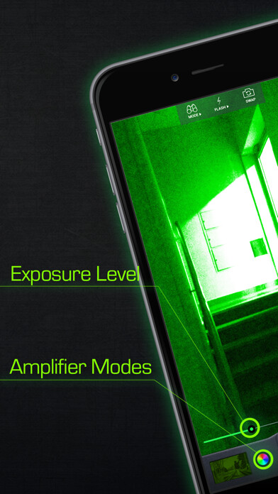 Emulate iPhone app Night+Vision Camera using MyAndroid