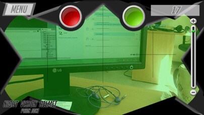 Emulate iPhone app Night Vision Helmet Phone Joke using MyAndroid Emulate iPhone app Night Vision Helmet Phone Joke using MyAndroid