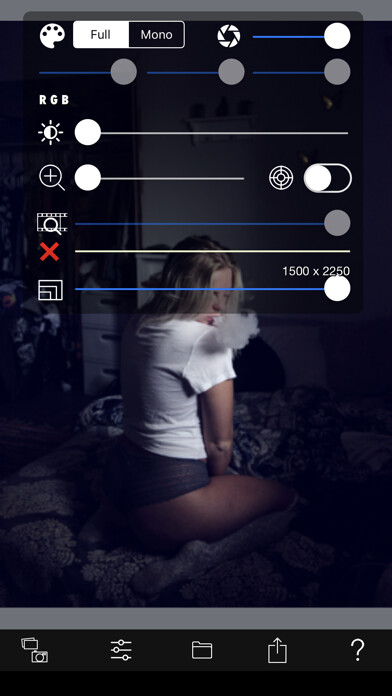 Emulate iPhone app NightVisionMovie using MyAndroid