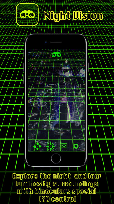 Emulate iPhone app Night Vision - Nocturnal Camera filter using MyAndroid