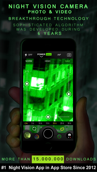 Emulate iPhone app Night Vision (Photo & Video) using MyAndroid Emulate iPhone app Night Vision (Photo & Video) using MyAndroid