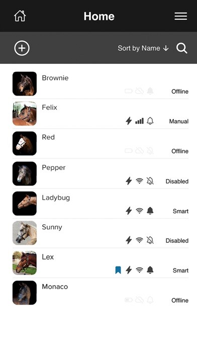 Emulate iPhone app NIGHTWATCH Smart Halter using MyAndroid Emulate iPhone app NIGHTWATCH Smart Halter using MyAndroid
