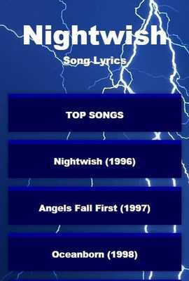 Emulate Android APK Nightwish Full Album Lyrics Emulate Android APK Nightwish Full Album Lyrics