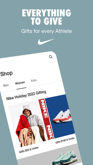 Emulate iPhone app Nike: Shoes, Apparel, Stories using MyAndroid