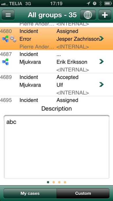 Emulate iPhone app Nilex Mobile Helpdesk using MyAndroid
