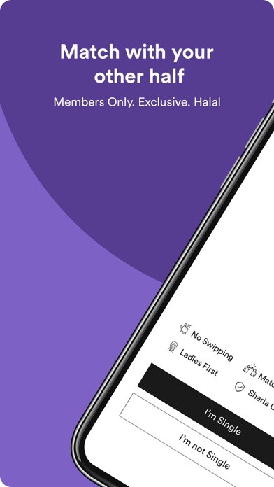 Emulate iPhone app NIM Match : Muslim Dating App using MyAndroid