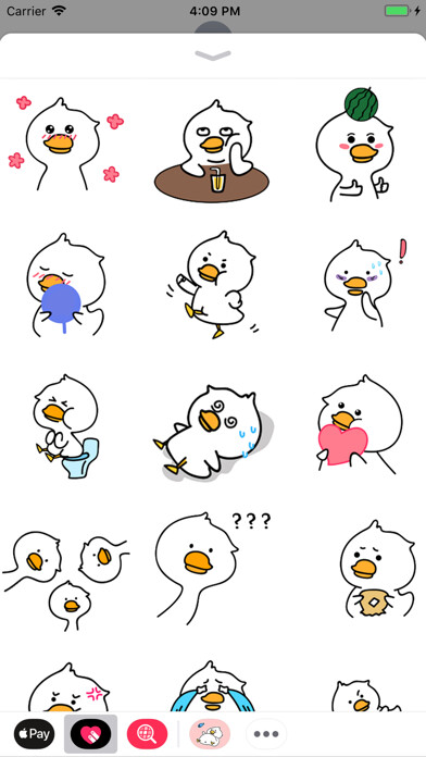Emulate iPhone app Nimo Duck Animated Stickers using MyAndroid Emulate iPhone app Nimo Duck Animated Stickers using MyAndroid